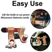 DURAFORCE Top Post Knife Blade Master Switch 12V / 24V Battery Disconnect Switch Isolator