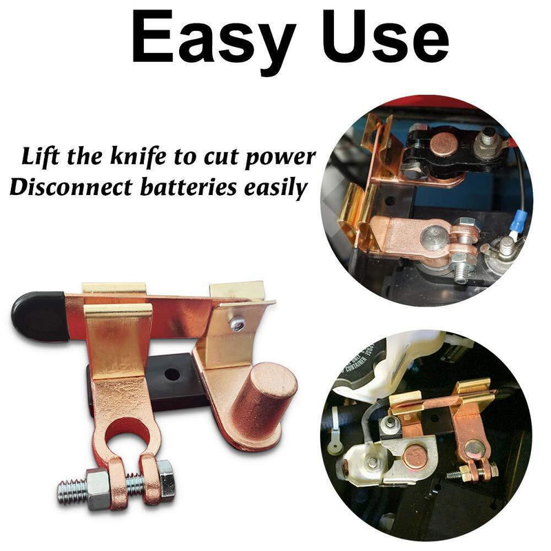 DURAFORCE Top Post Knife Blade Master Switch 12V / 24V Battery Disconnect Switch Isolator