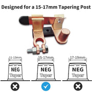 DURAFORCE Top Post Knife Blade Master Switch 12V / 24V Battery Disconnect Switch Isolator