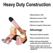 DURAFORCE Top Post Knife Blade Master Switch 12V / 24V Battery Disconnect Switch Isolator