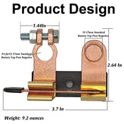 DURAFORCE Top Post Knife Blade Master Switch 12V / 24V Battery Disconnect Switch Isolator