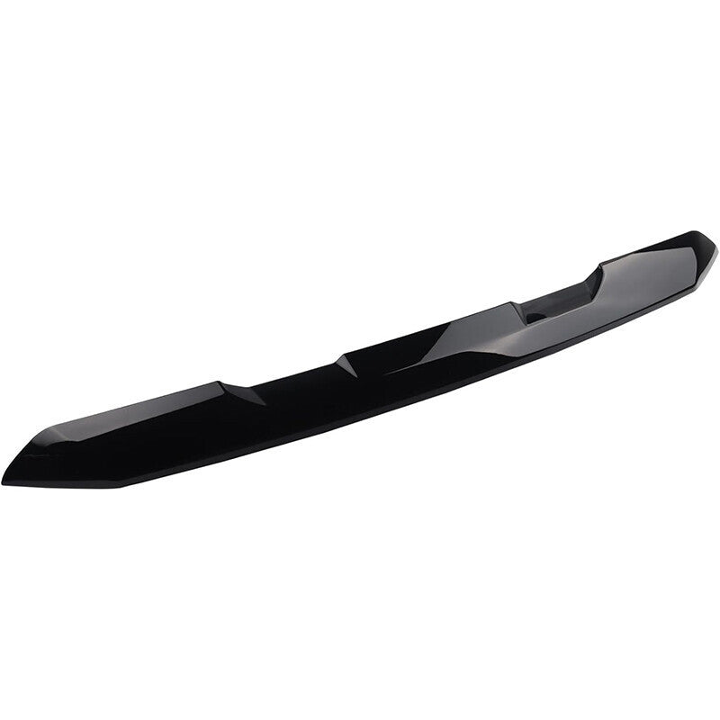 DURAFORCE Fit For 2022-24 GMC Sierra 1500 Front Upper Top Grille Molding Trim Gloss Black