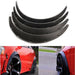 DURAFORCE Universal Car Truck Wheel Fender Flares Cover Wide body Kit wheel arches Black