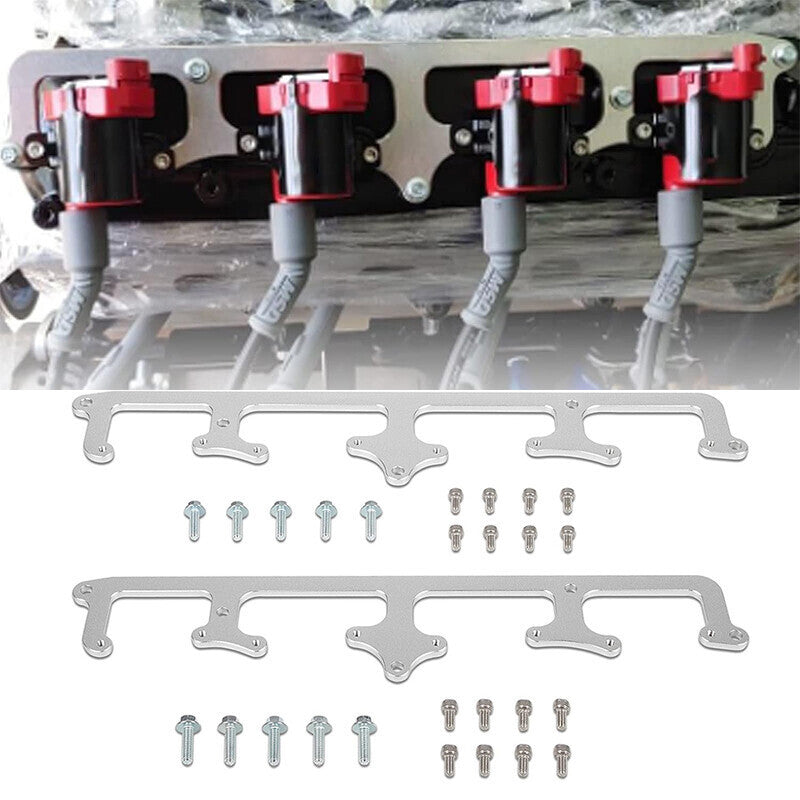 DURAFORCE Truck Side Bolt Coil Brackets Mount-Valve Cover for 5.3L LS D585 19005218 LSX