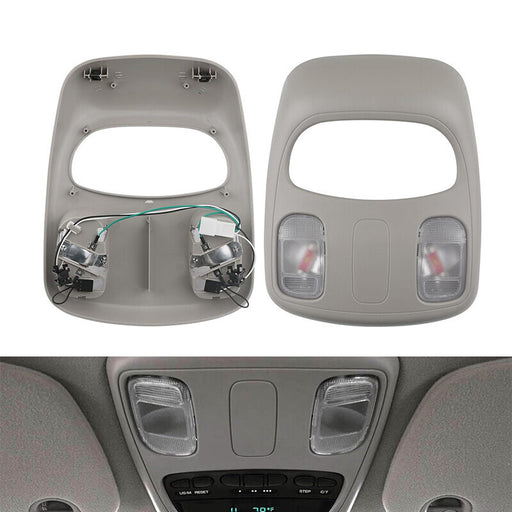 DURAFORCE Interior Map Light Overhead Roof Console for Dodge Ram 1500 2500 3500 2002-2010