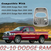 DURAFORCE Interior Map Light Overhead Roof Console for Dodge Ram 1500 2500 3500 2002-2010