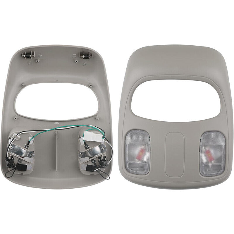 DURAFORCE Interior Map Light Overhead Roof Console for Dodge Ram 1500 2500 3500 2002-2010