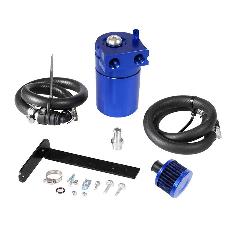 DURAFORCE Oil Catch Can Kit with Filter For Ford F150 5.0L 2.7EB 3.5EB 11-22 Expedition