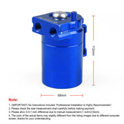 DURAFORCE Oil Catch Can Kit with Filter For Ford F150 5.0L 2.7EB 3.5EB 11-22 Expedition