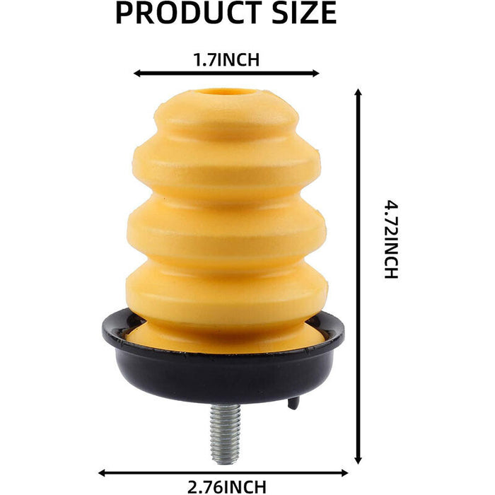 DURAFORCE Axle Bump Stop Pair LH & RH Sides Rear Fit For Chevy GMC 1500 Pickup Truck 99-07