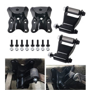 DURAFORCE New Rear Leaf Spring Rear Hanger Bracket and Shackle Kit for Ford Ranger Mazda