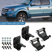 DURAFORCE New Rear Leaf Spring Rear Hanger Bracket and Shackle Kit for Ford Ranger Mazda