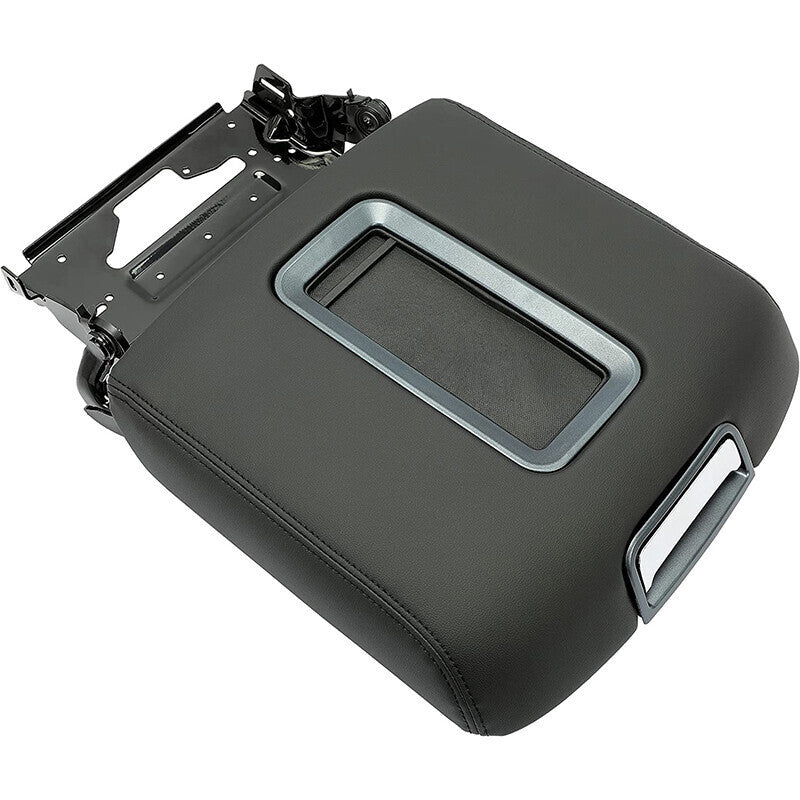DURAFORCE Leather Center Console Armrest Lid For 2014-2019 Chevrolet Silverado GMC Sierra
