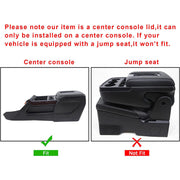 DURAFORCE Leather Center Console Armrest Lid For 2014-2019 Chevrolet Silverado GMC Sierra