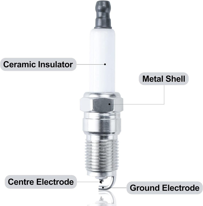 DURAFORCE For Chevy GMC 4.8L 5.3L 6.0L V8 High Performance 8x Spark Plugs & Ignition Wires