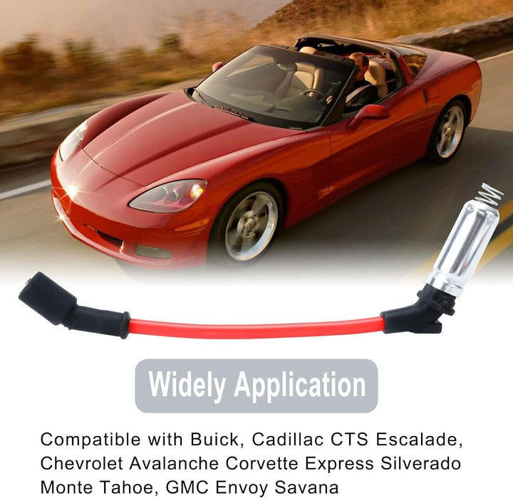 DURAFORCE For Chevy GMC 4.8L 5.3L 6.0L V8 High Performance 8x Spark Plugs & Ignition Wires