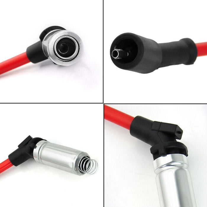 DURAFORCE For Chevy GMC 4.8L 5.3L 6.0L V8 High Performance 8x Spark Plugs & Ignition Wires