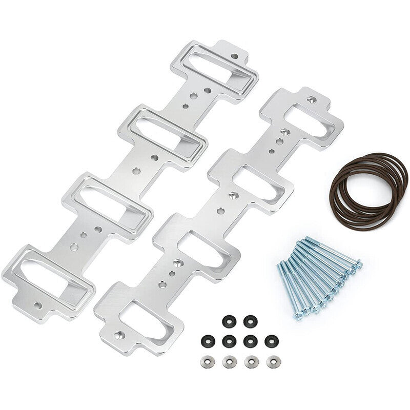 DURAFORCE Rectangle Intake Manifold Adapter For LS1 Cathedral Port Cylinder Head to LS3 LS