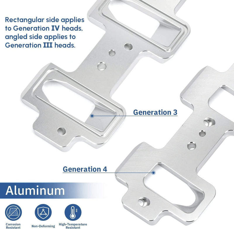 DURAFORCE Rectangle Intake Manifold Adapter For LS1 Cathedral Port Cylinder Head to LS3 LS