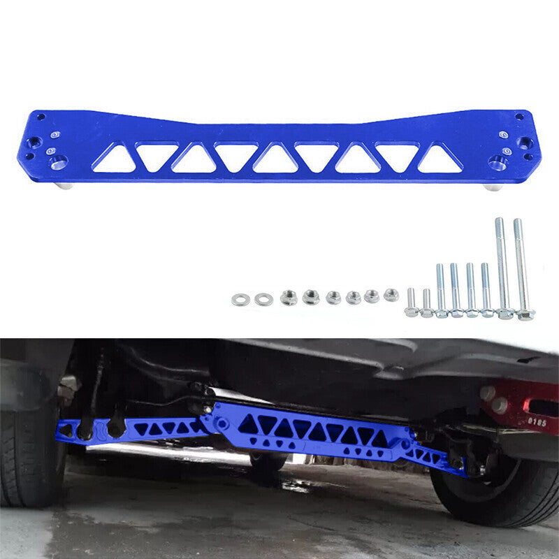 DURAFORCE Billet Rear Lower Subframe Brace Tie Bar for Honda Civic EK 1996-2000 Si DX Blue