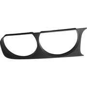 DURAFORCE For 2008-2014 Dodge Challenger Headlight Bezel Set of 2 Left & Right Side Black