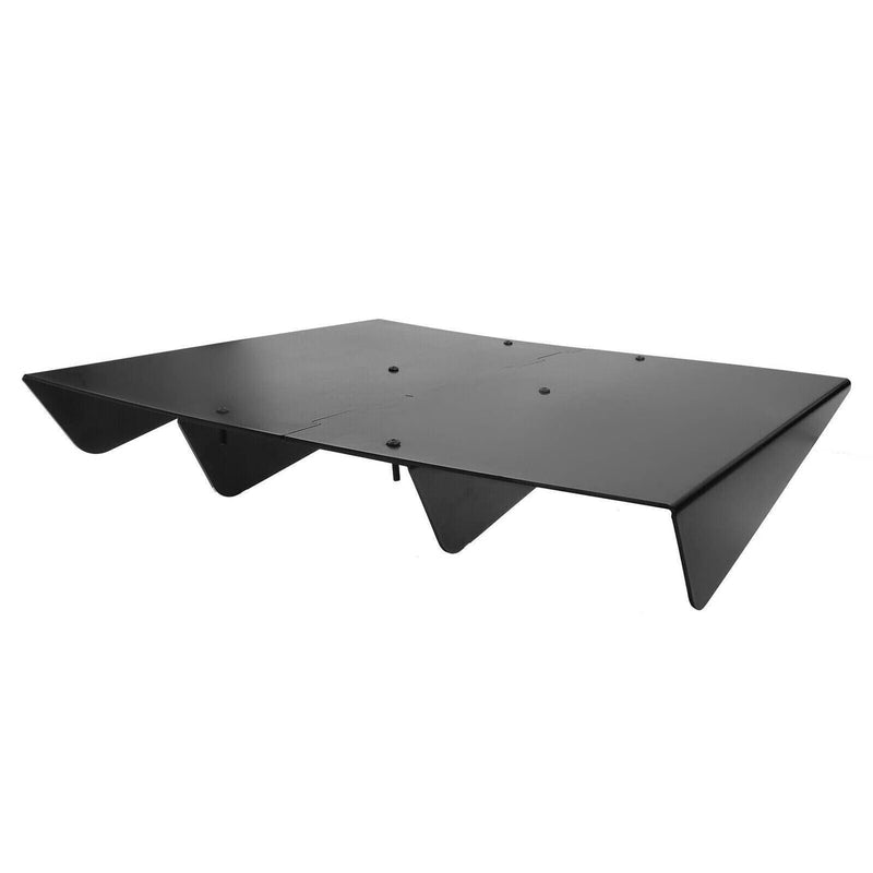 Universal Rear Splitter Universal Rear Diffuser 4 Shark Fins Under Bumper Splitter Unpainted B ...