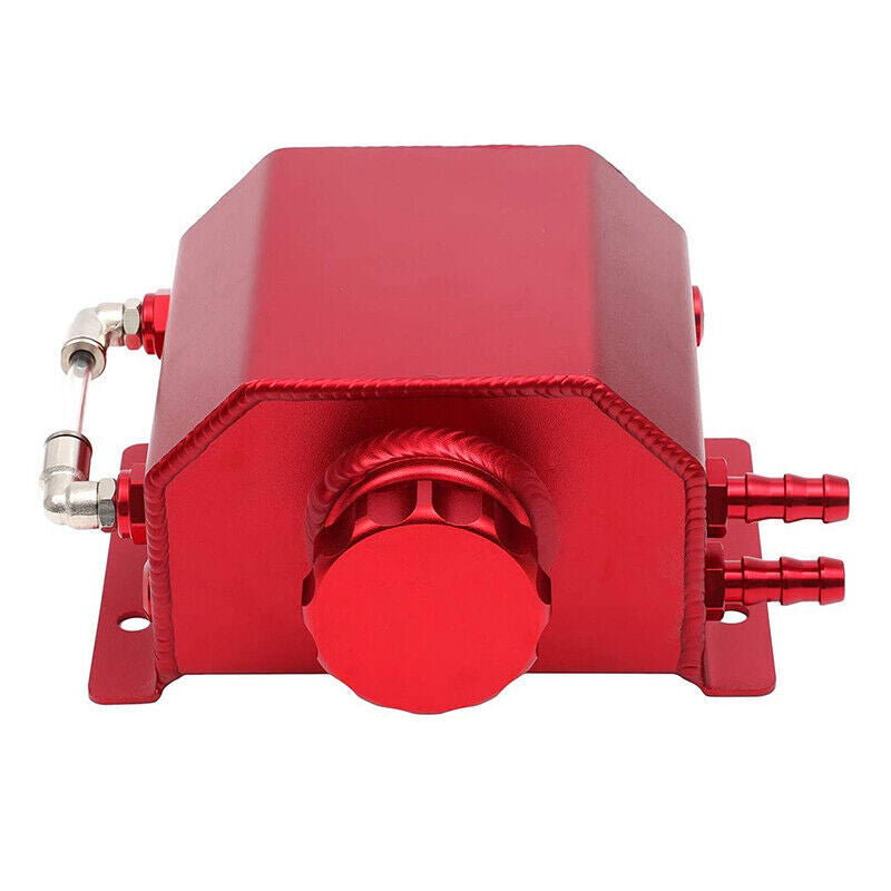 DURAFORCE Overflow Tank,Coolant Radiator Tank,Reservoir Expansion,Universal 1L Aluminum RE