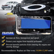 DURAFORCE NEW 4Pcs 03-42776-010 Engine Air Filter Fit for 2018-2022 Freightliner Cascadia