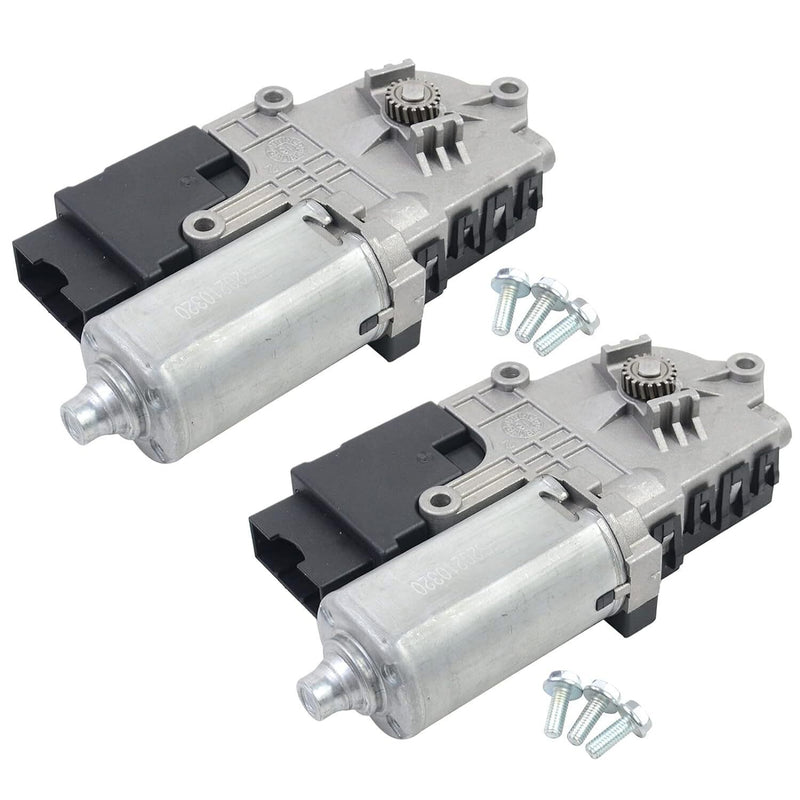 DURAFORCE 2PC SUNROOF MOON ROOF MOTOR FOR FORD EXPLORER 2011 2012 2013 2014 2015 2016 2017