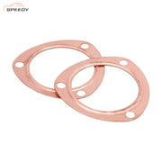 DURAFORCE 3" Copper Header Exhaust Collector Gaskets Reusable fit for SBC BBC 302 350