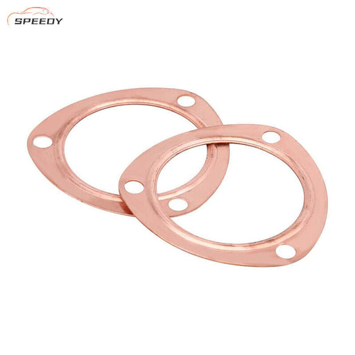DURAFORCE 3" Copper Header Exhaust Collector Gaskets Reusable fit for SBC BBC 302 350