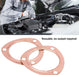 DURAFORCE 3" Copper Header Exhaust Collector Gaskets Reusable fit for SBC BBC 302 350