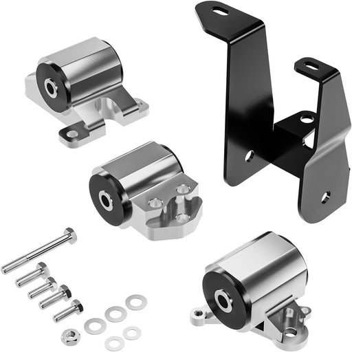 DURAFORCE 3-Bolt Motor Mount Swap Mount Kit For Honda Civic 1996-2000 B Series EK Chassis