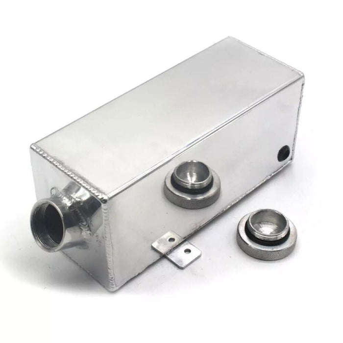 DURAFORCE 1.7L Polished Windshield Wiper Washer Fluid Bottle Overflow Reservoir Water Tank