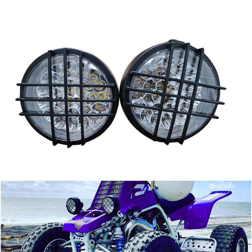 DURAFORCE 2x LED Headlights Fit For Yamaha 1993-2003 Warrior 350 1987-2006 Banshee 350