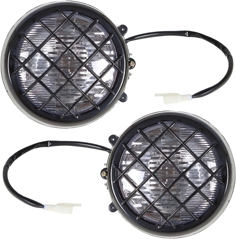 DURAFORCE 2x LED Headlights Fit For Yamaha 1993-2003 Warrior 350 1987-2006 Banshee 350