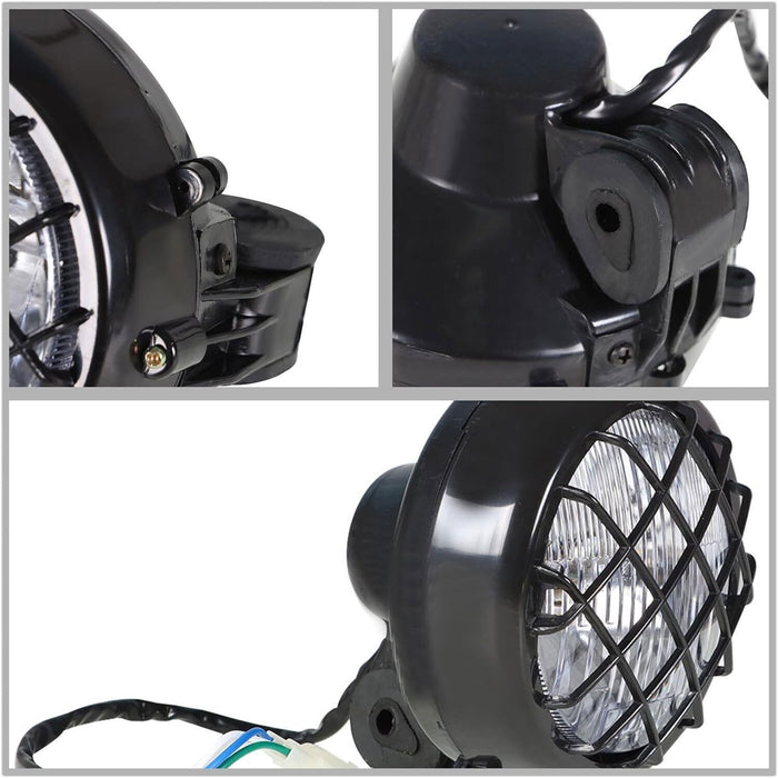 DURAFORCE 2x LED Headlights Fit For Yamaha 1993-2003 Warrior 350 1987-2006 Banshee 350