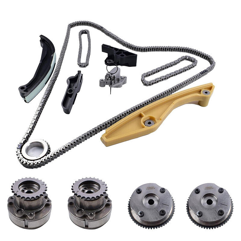 DURAFORCE Timing Chain Kit With VVT Cam Phaser for Ford F-150 Lincoln MKX 3.5L 2011-2017