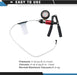 DURAFORCE 21PCS Hand Held Vacuum and Pressure Pump Brake Clutch Fluid Bleeder Tool Kit