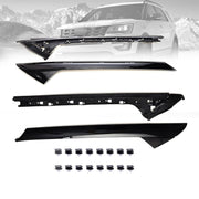 DURAFORCE Set Outer & Inner Windshield Trim Moldings For 2011-2019 Ford Explorer US STOCK