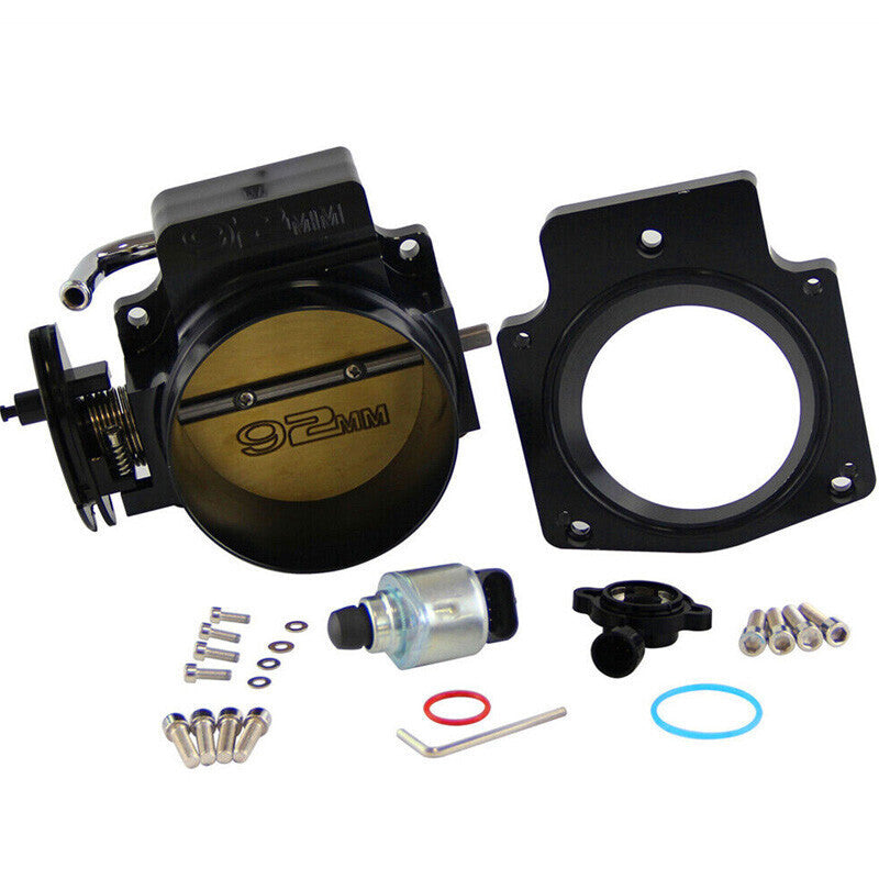 DURAFORCE 92mm Throttle body + TPS IAC Throttle Position Sensor For LSX LS LS1 LS2 LS7 new