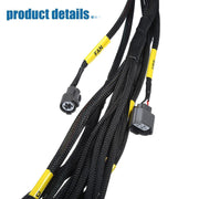 DURAFORCE Fit For 92-00 Civic Integra B16 B18 D16 OBD2 D & B-series Tucked Wire Harness