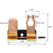 DURAFORCE Battery Isolator Switch Disconnect Power Cut Off Kill for Car Vehicle RV Auto