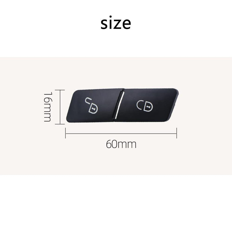 DURAFORCE Door Lock Switch Button Driver Side For Mercedes-Benz C-Class W204 Sedan 2007-14