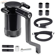 DURAFORCE Oil Catch Can Kit For 2011-2021 Dodge 6.4L w/ Z-Bracket Technology Black HEMI