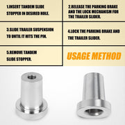 DURAFORCE Tandem Slider Stop Lock for Semi Truck Heavy Duty Steel Construction US STOCK