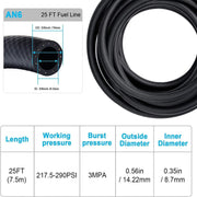 DURAFORCE 1 Set 3/8 Complete LS Conversion Fuel Line Fitting Adapter Kit EFI FI 25Ft US ST