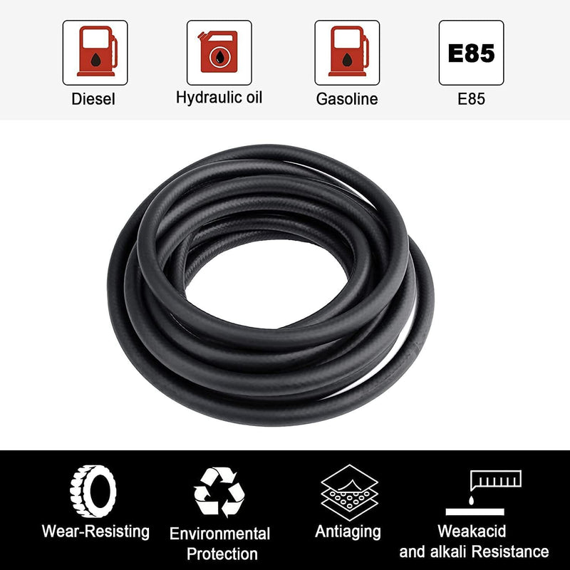 DURAFORCE 1 Set 3/8 Complete LS Conversion Fuel Line Fitting Adapter Kit EFI FI 25Ft US ST
