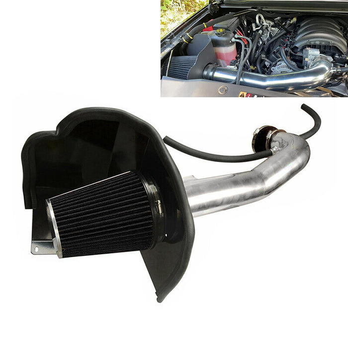 DURAFORCE Cold Air Intake Kit Heat Shield fit for 2014-19 Chevrolet GMC Cadillac 5.3 6.2L