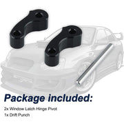 DURAFORCE Window Latch Hinge Pivot for First Gen Tacoma Tundra Rear Quarter Window 1995-06